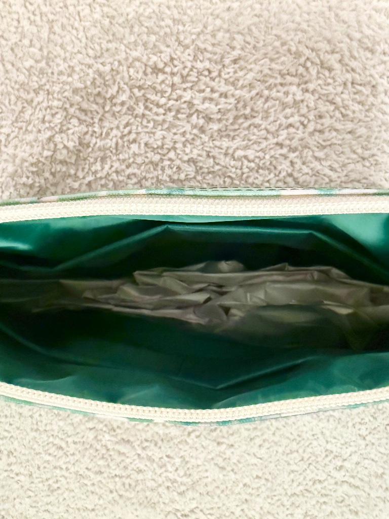 Papinelle Cosmetic Bag/Case Set Green Floral — image 8 of 8